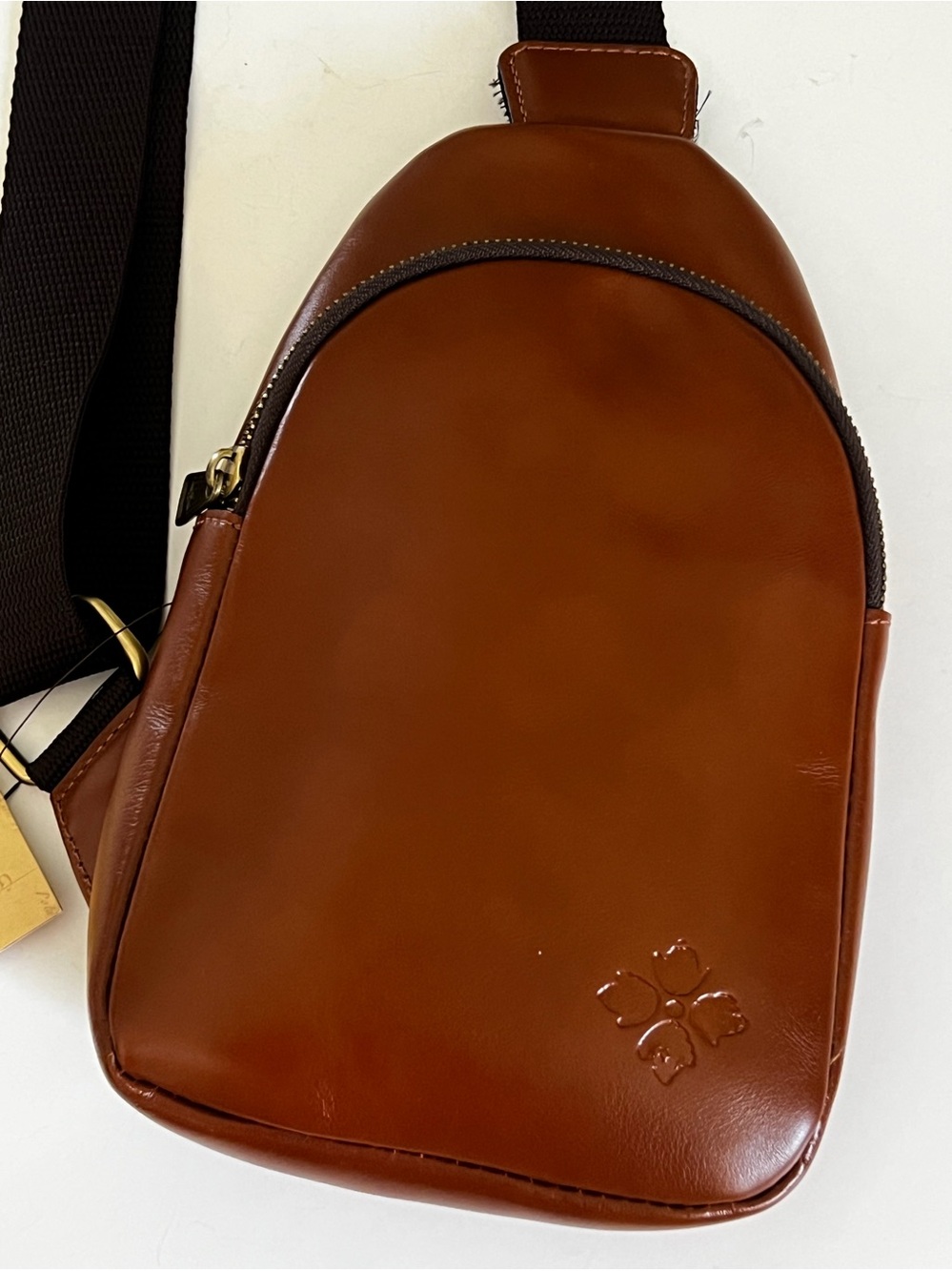 NWT Patricia Nash Marisol Leather Sling Bag